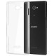 Coque rigide transparente pour Sony Xperia M2