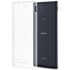 Coque rigide transparente pour Sony Xperia C3