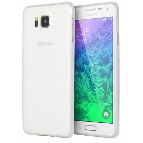 Coque rigide transparente pour Samsung Galaxy Alpha