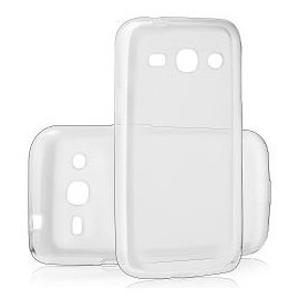 Coque rigide transparente pour Samsung Galaxy Core Plus