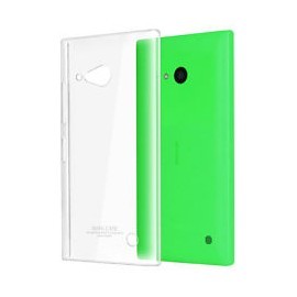 Coque rigide transparente pour Microsoft Lumia 435