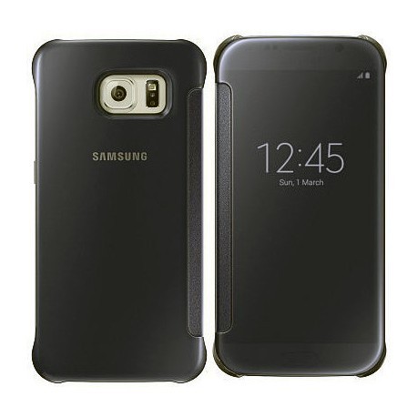 Etui portefeuille Clear-View Samsung pour Samsung Galaxy S6