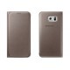 Etui portefeuille Samsung Gris pour Samsung Galaxy S6 avec porte-cartes