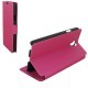 Etui type portefeuille pour Samsung Galaxy S5 Mini Fushia