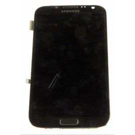 Bloc complet écran LCD + vitre tactile pour Samsung Galaxy Note 2 Gris