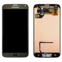 Bloc complet écran LCD + vitre tactile pour Samsung Galaxy S5 Or