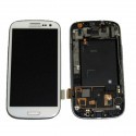 Bloc complet écran LCD + vitre tactile pour Samsung Galaxy S3 LTE(I9305) blanc