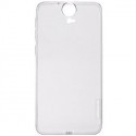 Coque rigide transparente pour HTC Desire E9+