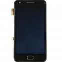 Bloc complet écran LCD + vitre tactile pour Samsung Galaxy S2 noir