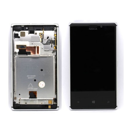 Bloc complet écran LCD+ vitre tactile pour Microsoft Lumia 925 (Nokia) Argent