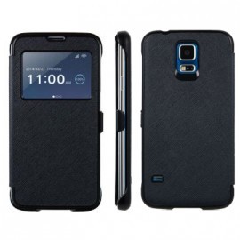 Etui portefeuille Noir pour Samsung Galaxy S5