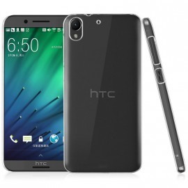 Coque rigide transparente pour HTC Desire 728