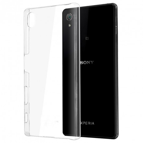 Coque rigide transparente pour Sony Xperia Z5