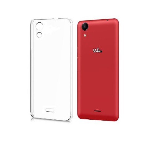 Coque rigide transparente pour Wiko Rainbow Up