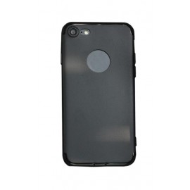 Coque silicone gel noire pour iPhone 7