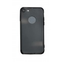 Coque silicone gel noire pour iPhone 7