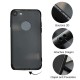 Coque silicone gel noire pour iPhone 7