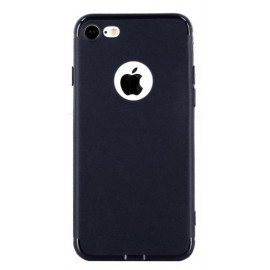 Coque silicone gel bleue nuit pour iPhone 7