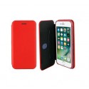 Etui housse portefeuille rouge pour iPhone 7 Plus
