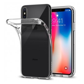 Coque silicone gel transparente pour iPhone X