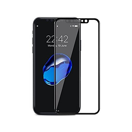 Protection verre trempé complète iPhone x