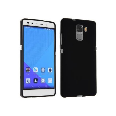 Coque silicone gel noire pour Huawei Honor 7