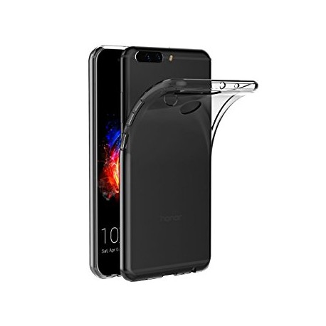 Coque silicone gel transparent pour Huawei Honor 8