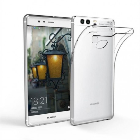Coque silicone gel transparent pour Huawei P9 Plus
