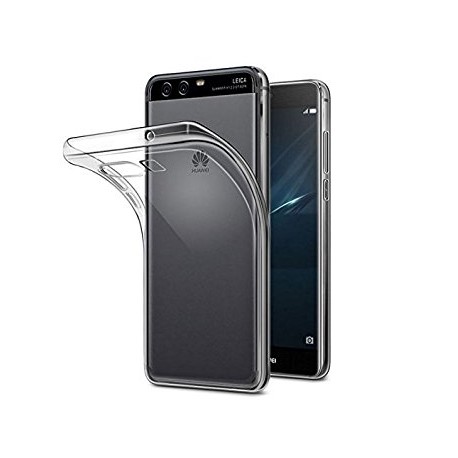 Coque silicone gel transparent pour Huawei P10