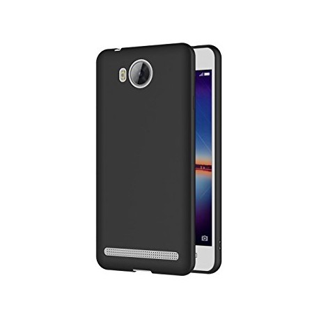 Coque silicone gel noire pour Huawei Honor Y3 II