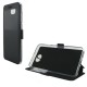 Etui portefeuille Noir avec fenêtre pour Huawei Y5 II