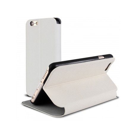 Etui portefeuille iPhone 6S Plus Blanc