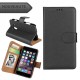 Etui portefeuille iPhone X Noir