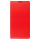 Etui portefeuille iPhone X rouge