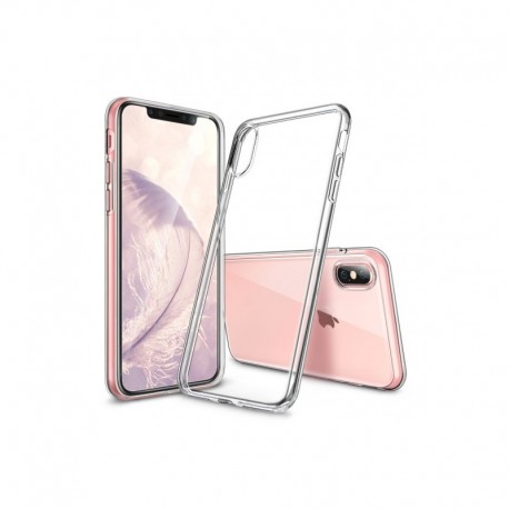 Coque silicone gel transparent pour iPhone X