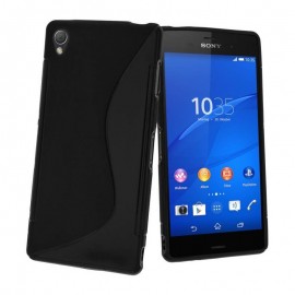 Coque silicone noire pour Sony Xperia L1