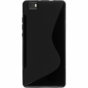 Coque silicone noire pour Huawei P8 Lite