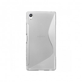 Coque silicone transparent pour Sony Xperia E5