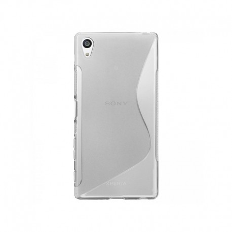 Coque silicone transparent pour Sony Xperia E5