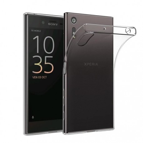 Coque silicone transparent pour Sony Xperia XZ