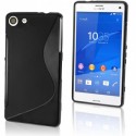 Coque silicone gel noire pour Sony X Compact