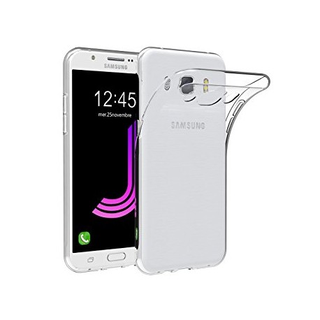 Coque silicone gel transparent pour Samsung Galaxy J7 2016