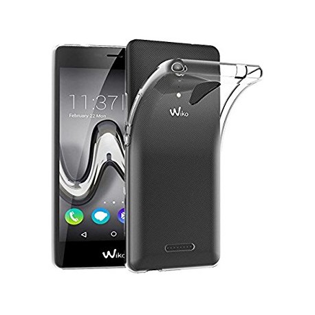 Coque silicone transparent pour Wiko Tommy 2 Plus