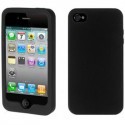 Housse silicone iphone 4 noir