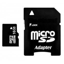 Carte Mémoire Micro SD - 16 Go