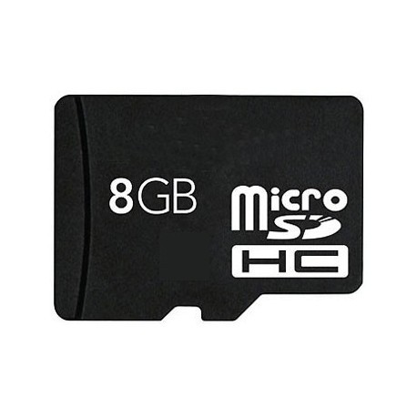 Carte Mémoire Micro SD - 8 Go