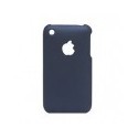 Coque iPhone 3G/3GS silicone unie bleu nuit