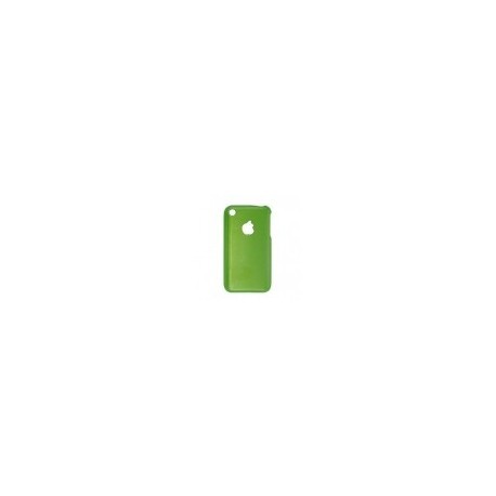 Coque iPhone 3G/3GS silicone unie verte