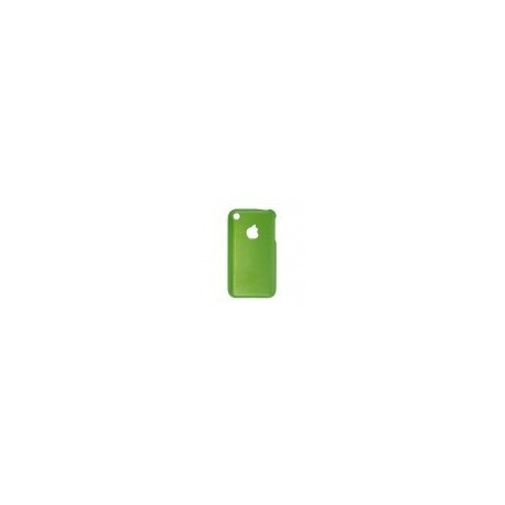 Coque iPhone 3G/3GS silicone unie verte