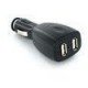 Strax Chargeur double USB / allume-cigare 
